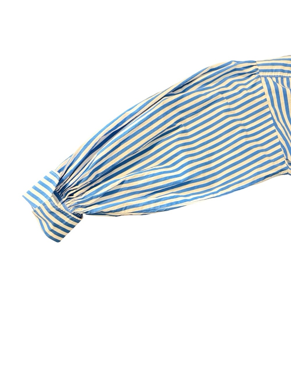 Frame Blue Striped Dress Size Large 100% Organic Cotton - Picture 6 of 9